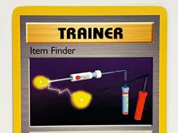 Vintage 2000 Pokemon TCG Base Set 2 TRAINER ITEM FINDER Non-Holo Rare 103/130 NM - Image 2