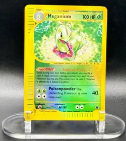 Meganium 54/165 Reverse Holo Pokemon Expedition 2002 Wotc Vintage LP/NM - Image 2