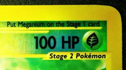 Meganium 54/165 Reverse Holo Pokemon Expedition 2002 Wotc Vintage LP/NM - Image 5