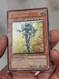 Yugioh Enhanced Ultimate Rare Cyber Prima EOJ Unlimited MP - Image 1