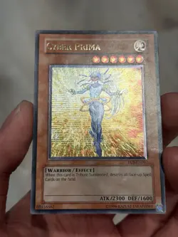 Yugioh Enhanced Ultimate Rare Cyber Prima EOJ Unlimited MP - Image 3