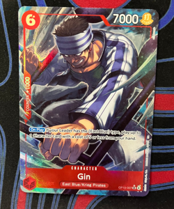 Gin (Alternate Art) OP15-007 One Piece Adventure on Kami's Island - Image 1