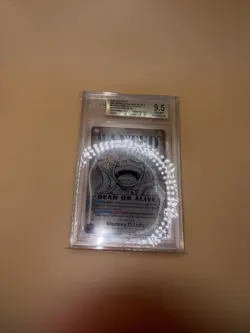 BGS 9.5- Monkey D. Luffy OP05-119 Wanted SP - One Piece OP09 English Emperors - Image 4