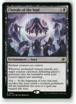 Edge of Eternities Magic: The Gathering Chorale of the Void MTG NM - Image 1