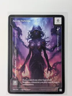 Wonders of The First Astrala Darkveil Mythic Rare Call Of The Stones 006/402 - Image 1