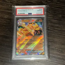 PSA 10 Charizard Ex 6/165 - 2023 151 Full Art Pokemon Card - Image 1