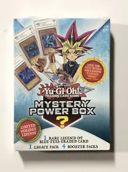 Yu-Gi-Oh Yugioh Mystery Power Box Holiday Edition Factory Sealed Graded LOB Card - Image 1
