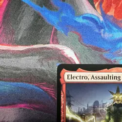 Electro, Assaulting Battery Marvel's Spider-Man Rare Regular Creature Card 76 EN - Image 3