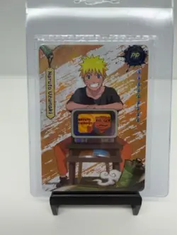 Naruto Shippuden Naruto Uzumaki PSA Magazine Promo Card SEALED - Image 1