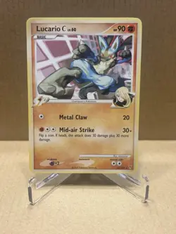 Pokemon Lucario C 31/147 Supreme Victors Rare Basic 90 HP Regular English Card - Image 1