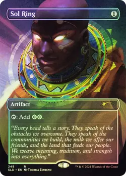 Magic The Gathering MTG SOL RING FOIL Secret Lair Drop Series NM Near Mint - Image 1