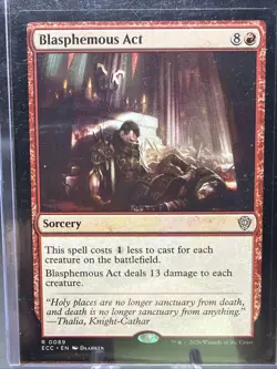 Blasphemous Act Lorwyn Eclipsed Commander Magic MTG - Image 2