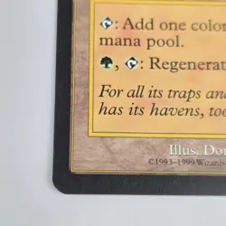 WOTC MtG Urza's Destiny Yavimaya Hollow Rare Legendary Land - Image 2