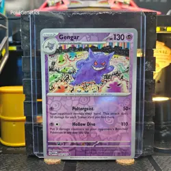 Gengar 151 Reverse Holo Pokemon TCG 094/165 Scarlet & Violet Rare - Image 1