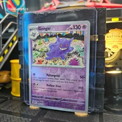 Gengar 151 Reverse Holo Pokemon TCG 094/165 Scarlet & Violet Rare - Image 2