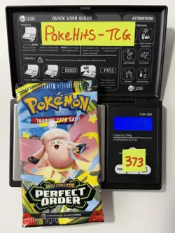 (VERY HEAVY)🔥 22.60g Pokemon TCG Perfect Order Booster Pack Factory Sealed✅ - Image 1