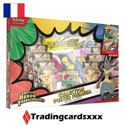 Pokemon - Collection Poster Premium ME02.5 Heros Transcendants : Mega Lucario - Image 1