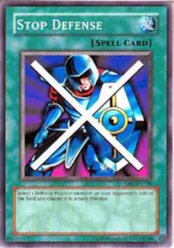 1x (P) Stop Defense - DB1-EN128 - Common - Unlimited Edition YuGiOh - Image 1