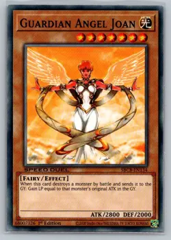 2020 Yu-Gi-OH! 1st Edition Guardian Angel Joan SBCB-EN134 - Image 1