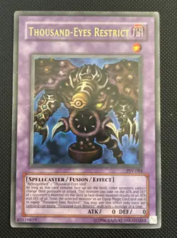 Yugioh | Thousand-Eyes Restrict PSV-084 Pharaoh's Servant Ultra Rare VMP/LP - Image 1