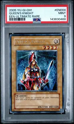 2005 Yu-Gi-Oh! Queen's Knight Elemental Energy EEN Unlimited UTR PSA 9 - Image 1