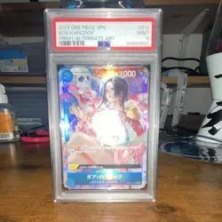 One Piece Boa Hancock PRB01-Alternate Art Holo PSA 9 #013 2024 - Image 1