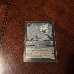 Disney Lorcana TCG - Fabled: Tinker Bell (188/204) - Super Rare Foil - Near Mint - Image 3