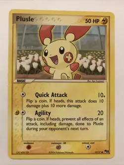 Plusle - 13/17 - Common Pokemon POP Series 1 Promo Card - Image 1