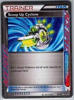 Scoop Up Cyclone 95/101 Plasma Blast - Pokemon Card - NM - Image 1