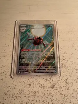 Ninjask Illustration Rare Pokemon Mega Evolution Card 137/132 - Image 1