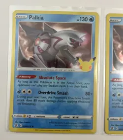 Pokemon Celebrations 25th Anniversary 2 Card Lot Palkia x2 TCG - Image 2