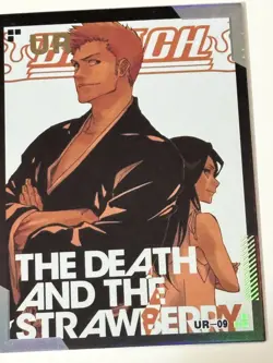 DEATH AND THE STRAWBERRY UR UR-09 Bleach CCG TCG Anime Collectible Card - Image 1