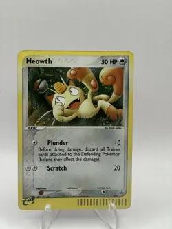 Meowth #013 Black Star Promo Holo Pokemon Card TCG - Image 1