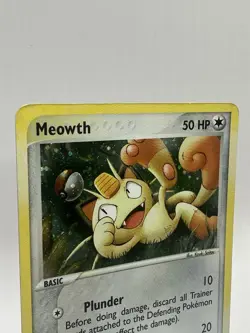 Meowth #013 Black Star Promo Holo Pokemon Card TCG - Image 2