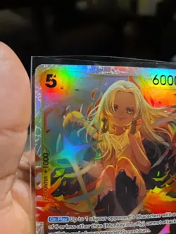 S-Snake OP08-112 SR ONE PIECE Tcg Card Game NM YELLOW English Nm - Image 4