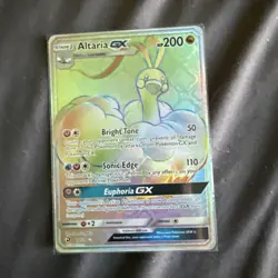 Altaria GX Dragon Majesty Holo Card 72/70 Secret Edition - Image 1