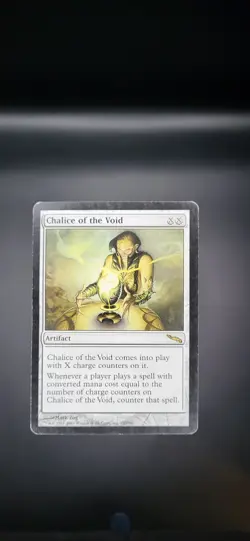 Chalice of the Void card Magic the Gathering Mirrodin #150 Rare lightly played - Image 1