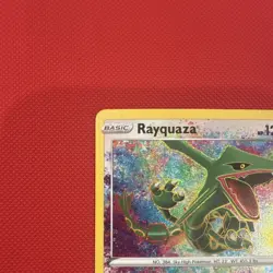 Pokemon Rayquaza Swsh04 Vivid Voltage Amazing Rare Holo Card 138/185 2020 120 HP - Image 3