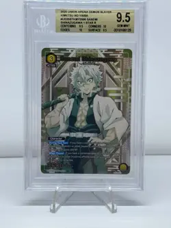 Sanemi Shinazugawa Demon Slayer UA01NC/KMY-2-006 Union Arena Card/B2 BGS 9.5 - Image 1