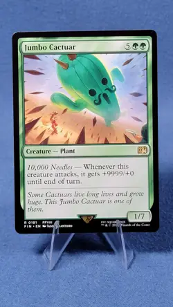 MTG Jumbo Cactuar - FINAL FANTASY #191 🔮 A - Image 1
