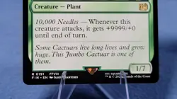 MTG Jumbo Cactuar - FINAL FANTASY #191 🔮 A - Image 3
