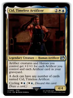 2025 Magic: The Gathering Cid, Timeless Artificer - Image 1
