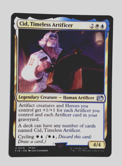 Cid, Timeless Artificer (0216) - FINAL FANTASY (FIN) - EN - M 0216 - Image 1