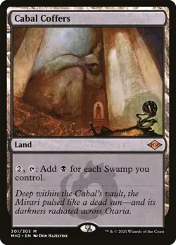 Cabal Coffers (Borderless) Modern Horizons 2 Regular - Image 1