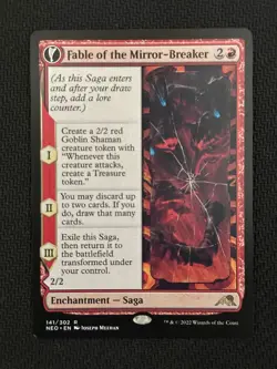 Fable of the Mirror-Breaker / Reflection of Kiki-Jiki - Kamigawa - MTG NEO R 141 - Image 1