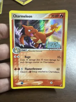 Pokemon Charmeleon Card 29/100 EX Crystal Guardians Reverse Holo Stamped - Image 1