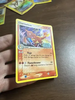 Pokemon Charmeleon Card 29/100 EX Crystal Guardians Reverse Holo Stamped - Image 3