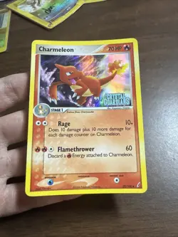Pokemon Charmeleon Card 29/100 EX Crystal Guardians Reverse Holo Stamped - Image 4