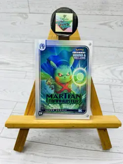 Pikachu as Martian Manhunter Heroes & Villains Flash Edition Non-Pokemon Fan Art - Image 1