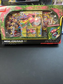 Pokemon TCG Mega Evolution - Mega Venusaur Ex Premium Collection Box - Image 1